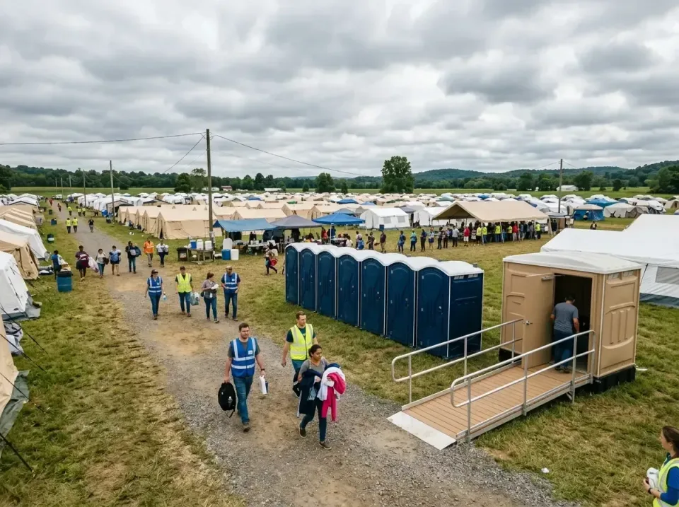 disaster-relief-camp-restrooms-010 — frequently asked questions, Dumpster & Portable Bathrooms Rental in Napoleon, OH